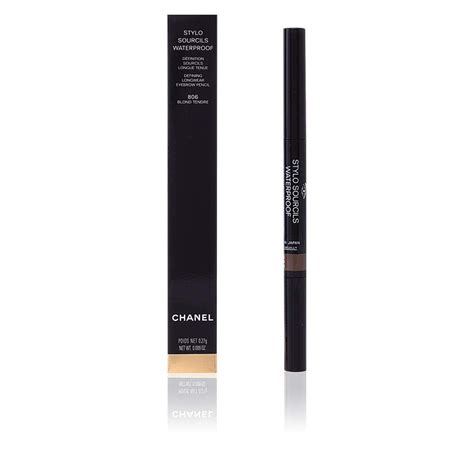 chanel stylo sourcils waterproof 806|chanel le sourcil perfect brows.